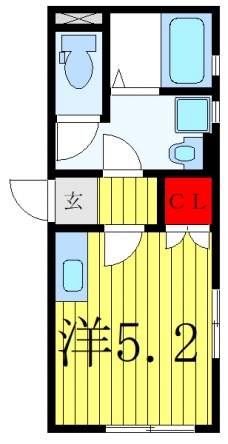 ルミナス志村の間取り図