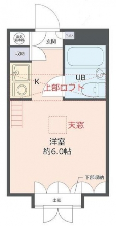 エルミ東十条の間取り図