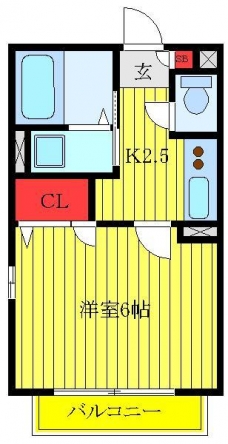 Ｐａｒｔｅｎｚａの間取り図