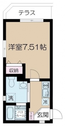 ＮＳＧＡＴＥ舎人パークフロント１の間取り図
