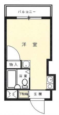 中青木グレースハイムの間取り図