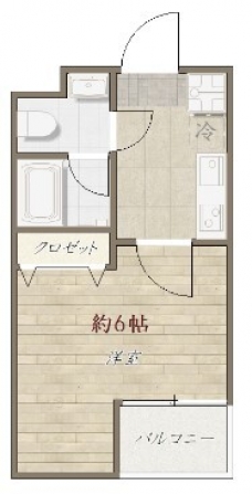 南長崎ハイツの間取り図