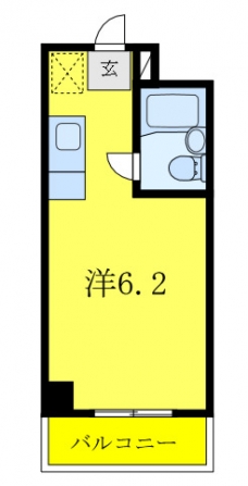 ベアーズ目白の間取り図
