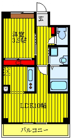ファインレジデンス赤塚の間取り図