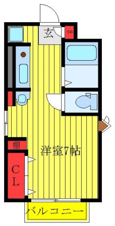 レジデンス喜沢の間取り図