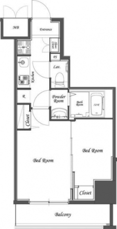 Nステージ本蓮沼の間取り図