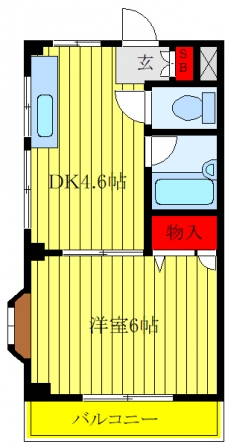 ヴィレッジウォーターの間取り図