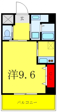 リテラス町屋の間取り図