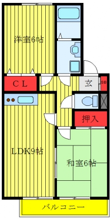 ラフィーネの間取り図