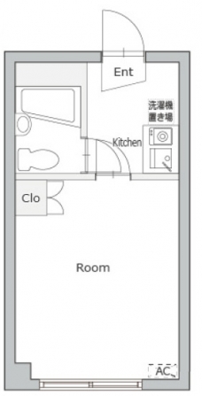 前川ヒルズの間取り図