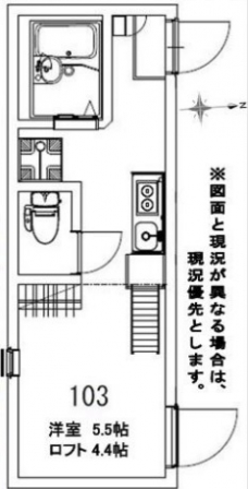 ＡＺＥＳＴ－ＲＥＮＴ浮間舟渡Ⅱの間取り図