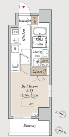 ＨＦ川口駅前レジデンス の間取り図