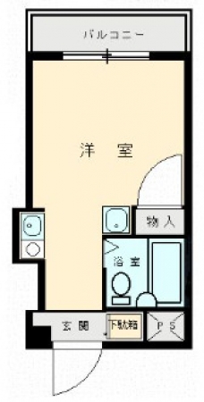 中青木グレースハイムの間取り図