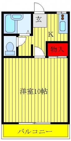 ニューグランデュール喜沢の間取り図