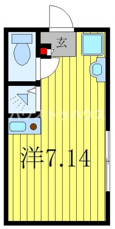 第二富岳荘の間取り図
