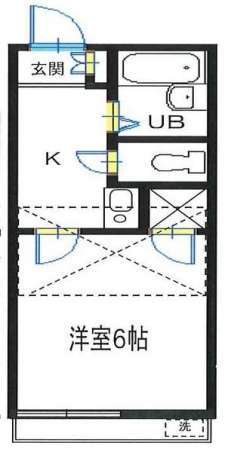 ブラン・メゾンの間取り図