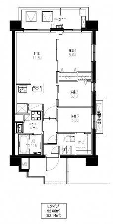 S-RESIDENCE東浦和aguaの間取り図