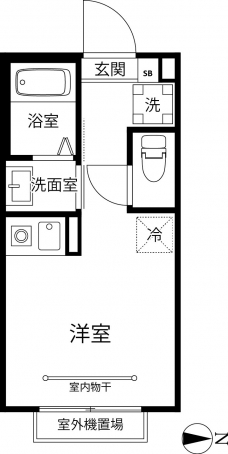 T’s Cuore赤羽志茂の間取り図