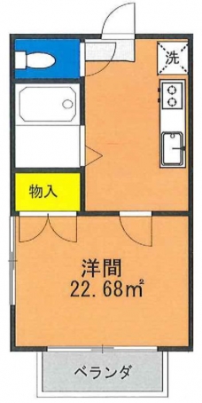 エイブルエストの間取り図