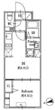 プライマル大塚の間取り図