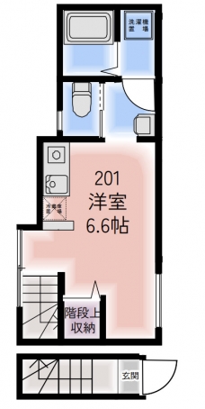 セラヴィの間取り図