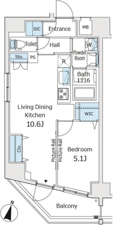 アイル王子ノルドの間取り図