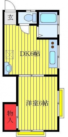 ベルメゾン菊地の間取り図