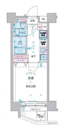 GENOVIA西川口Ⅳの間取り図