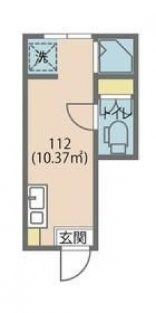 サークルハウス谷在家の間取り図