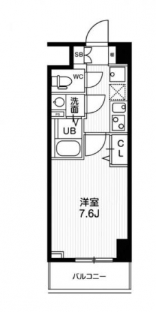 N-Stage鳩ヶ谷の間取り図
