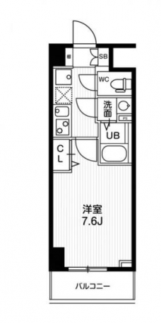 N-Stage鳩ヶ谷の間取り図