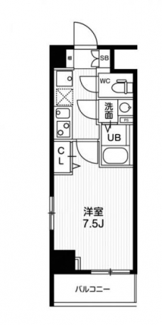 N-Stage鳩ヶ谷の間取り図