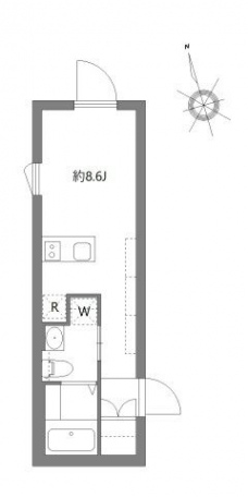 アピチェ板橋本町の間取り図