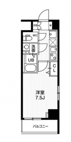 N-Stage鳩ヶ谷の間取り図