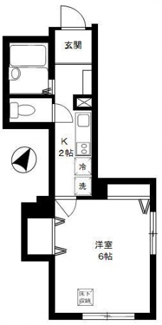 プティ・ジャルダンの間取り図