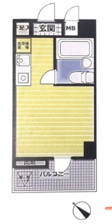 ライオンズマンション川口並木第２の間取り図