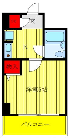 MAC本蓮沼コートの間取り図