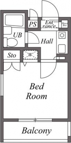 ユーレジデンス護国寺の間取り図