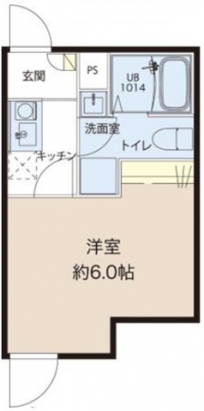 レピュア蓮根レジデンスＥＡＳＴの間取り図