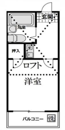 クリアハウス川口の間取り図