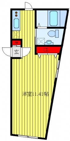 パセレーラの間取り図
