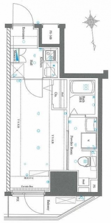 AZEST西川口の間取り図
