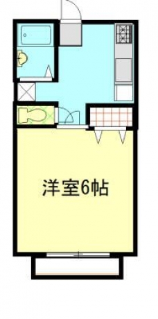 第２ユーハイツの間取り図