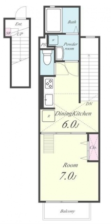 グランシャリオNの間取り図