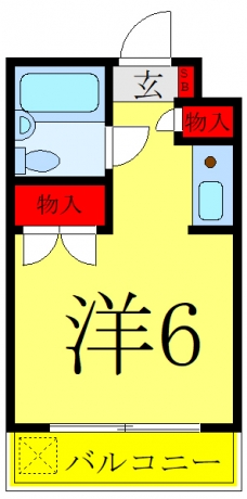 アクシーズ戸田公園の間取り図