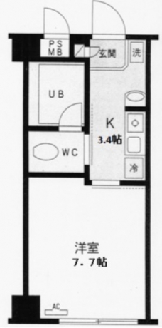 ＫＳ・ＤｉＯの間取り図