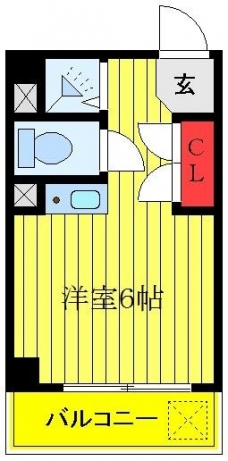 グリーンピア氷川の間取り図