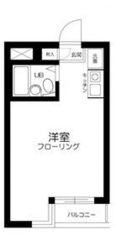 スカイコート後楽園の間取り図