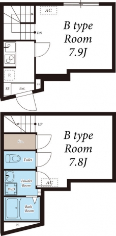 イートス東十条の間取り図