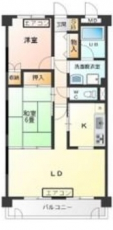 フロイデ目白の間取り図